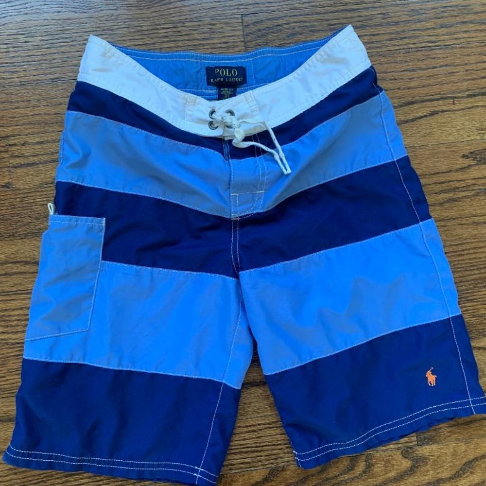 POLO SWIM TRUNKS MEDIUM 10-12